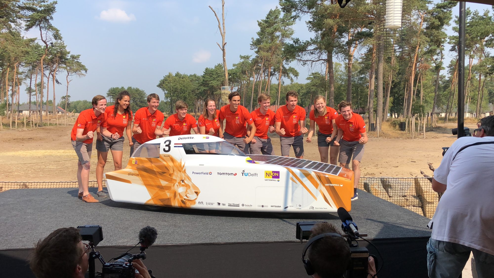 Nuon Solarteam Nuna9s onthulling PowerField